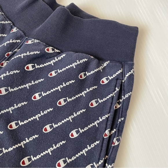 Champion womens size small Navy Logo Sweatpants - Picture 4 of 8